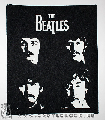нашивка на спину beatles (лица)