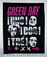 нашивка на спину green day (лица)