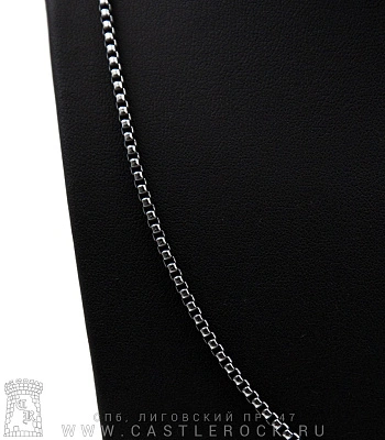 цепь стальная плетение венецианское (звенья затемненные, 3 мм)