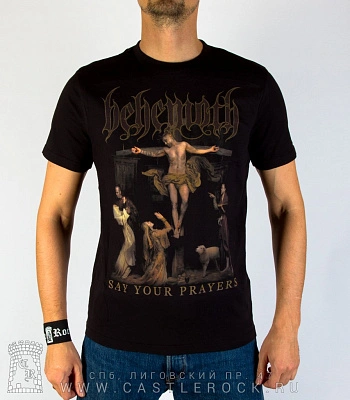футболка behemoth "say your prayers"
