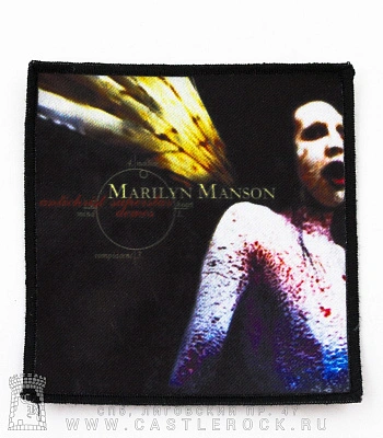 нашивка marilyn manson "antichrist superstar demos"