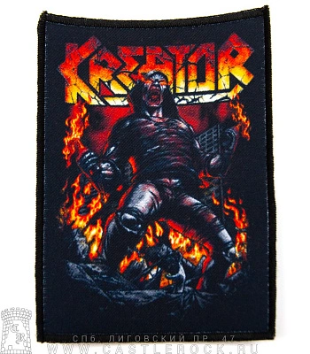 нашивка kreator "state of unrest"