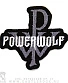 нашивка powerwolf (лого, вышивка)