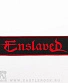 нашивка enslaved (надпись красная)