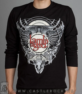 футболка lamb of god д/р