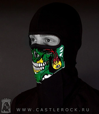 шапка балаклава челюсть зомби