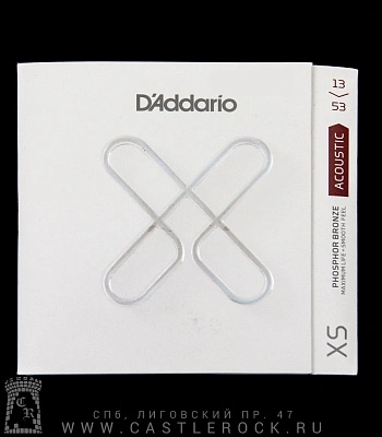 струны d'addario бронзовые для акустической гитары xsapb1353