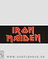 напульсник на резинке iron maiden (надпись красная)