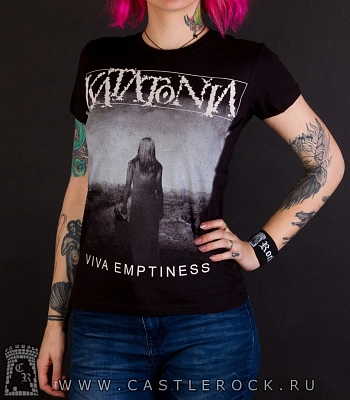 женская футболка katatonia "viva emptiness"