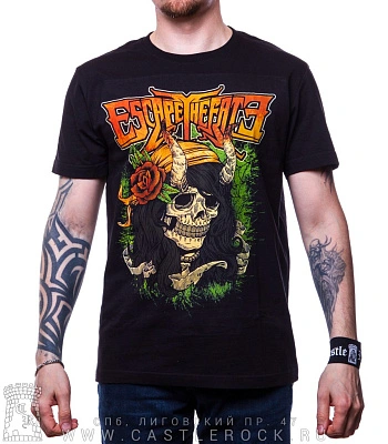 футболка escape the fate (череп)
