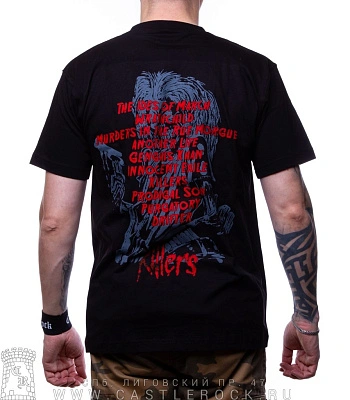 футболка iron maiden "killers" (eddie в круге, принт большой)