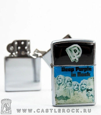 зажигалка цветная deep purple "in rock"