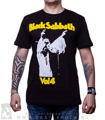 футболка black sabbath "vol. 4"