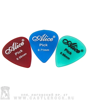 медиатор alice гладкий (прозрачный)