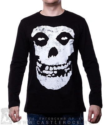 футболка misfits (лого потертое) д/р