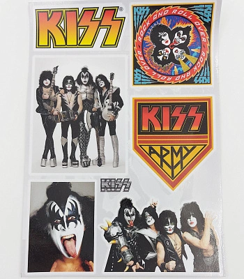 набор наклеек kiss (стикерпак)