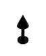 Лабрет Сталь Черный с Шипом 1,2 х 6 х 4
