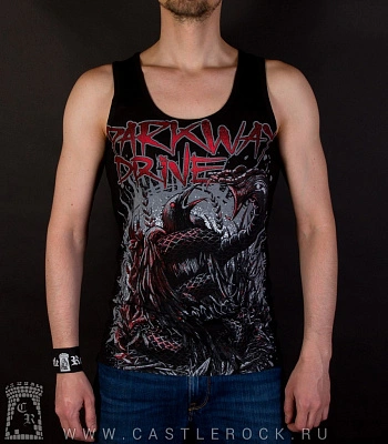 майка parkway drive (змея и птица)