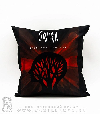 подушка декоративная gojira "l’enfant sauvage"
