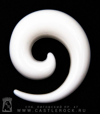 Растяжка Акрил Спираль (белая) 12 мм