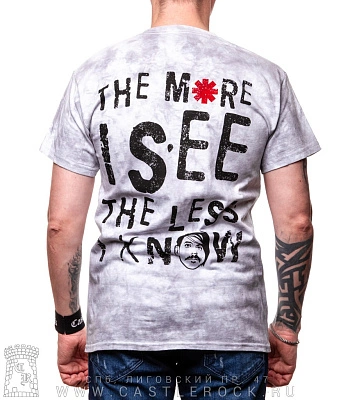 футболка red hot chili peppers "snow (hey oh)" (варенка, серая)