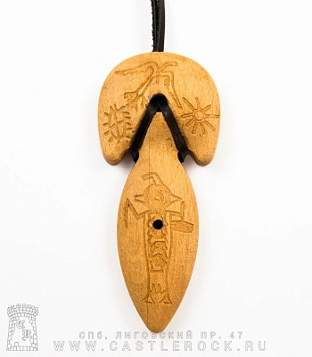 футляр для варгана среднего гриб (без крышки) vb-6