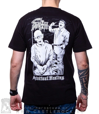 футболка death (ч/б)