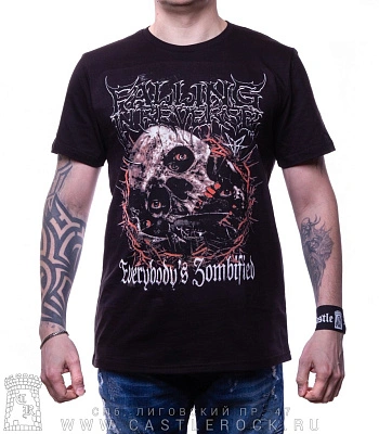 футболка falling in reverse "everybody's zombified"