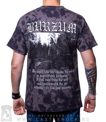 футболка burzum "filosofem" (варенка, серая)