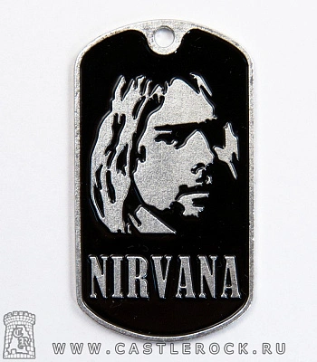 жетон nirvana kurt cobain