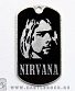 жетон nirvana kurt cobain