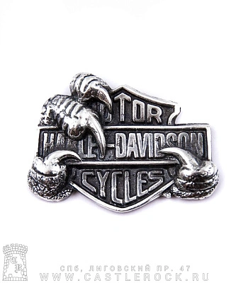 значок цанга harley-davidson (лапа орла)