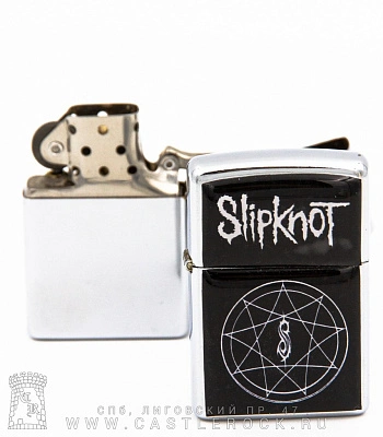 зажигалка цветная slipknot (лого)