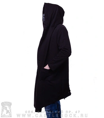 мантия со шнуровкой (черная)