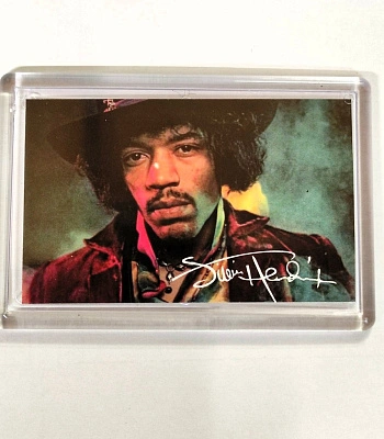 магнит прямоугольный jimi hendrix (автограф)
