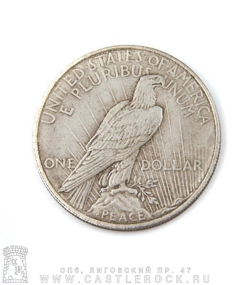 монета сувенирная крупная liberty череп "in god we trust"