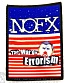 нашивка nofx "the war on errorism"