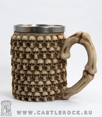 кружка черепа адская башня