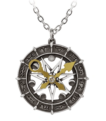 подвес alchemy gothic (алхимия готик) p935 astro-lunial compass
