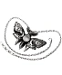 подвес alchemy gothic (алхимия готик) p974 lunar moth