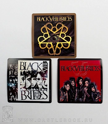 набор наклеек black veil brides