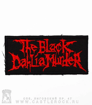 нашивка black dahlia murder (вышивка)