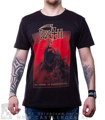 футболка death "the sound of perseverance"