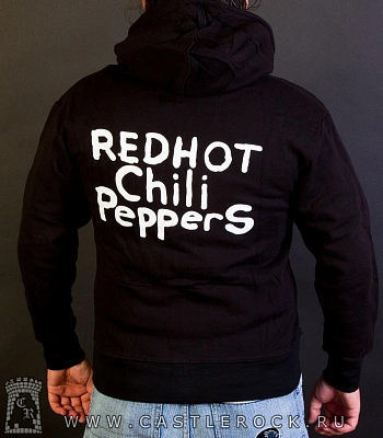 балахон на молнии red hot chili peppers