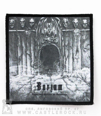 нашивка burzum "from the depths of darkness"