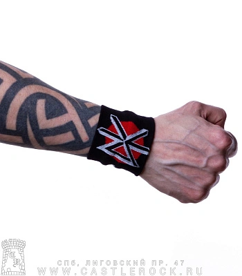 напульсник трикотажный dead kennedys