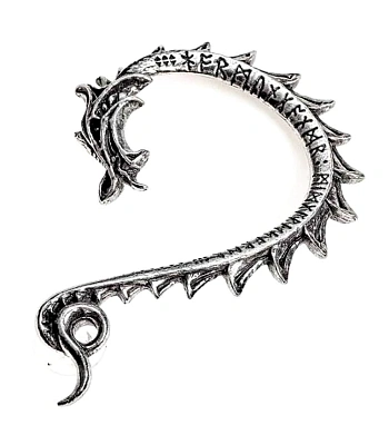 серьга кафф alchemy gothic (алхимия готик) e436 jormungand