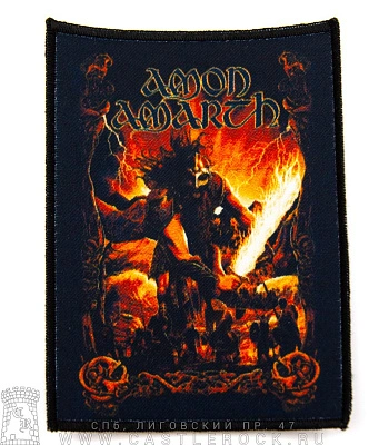 нашивка amon amarth "surtur rising"