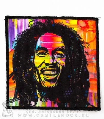 нашивка bob marley