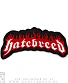 нашивка hatebreed (лого, резная, вышивка)